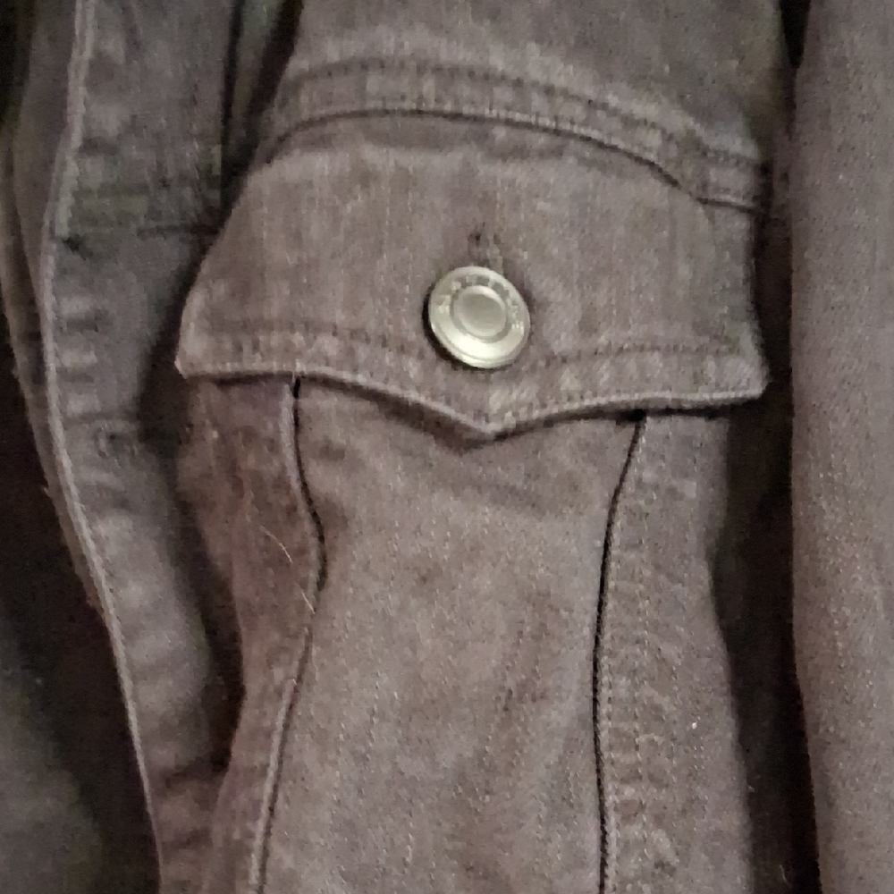 Sun + Stone Black Jean Jacket - Picture 7 of 9
